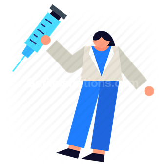 syringe, medicine, medical, healthcare, doctor, medication